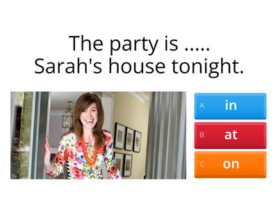 ENGLISH HUB Prepositions of place