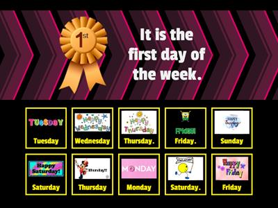 Days of the Week