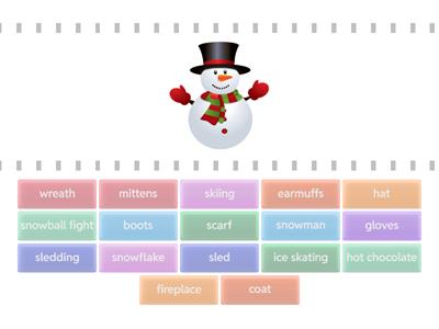 Winter Vocabulary 1.1