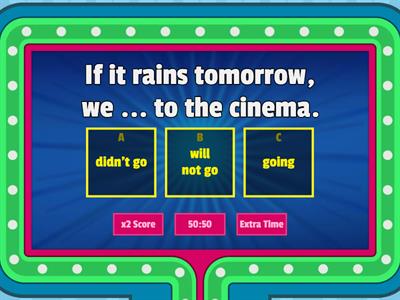  1st conditional Game Show