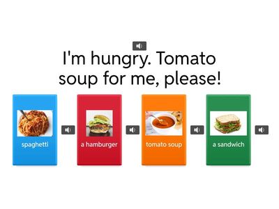 STARTERS FOOD I'm hungry