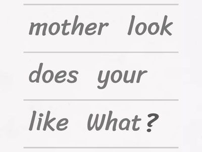 Simple present - Word order