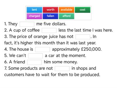 The rising cost of living 
