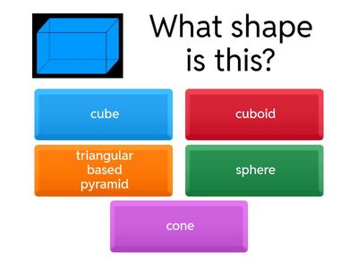  3d shape quiz