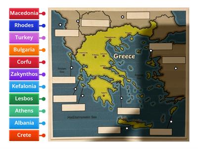 Greece map