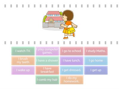  Daily activities- daily routines