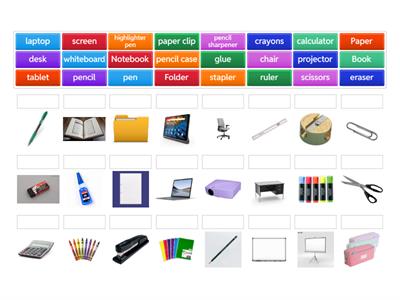 B1-B2 Classroom Objects