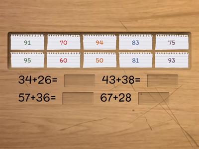  Сложение и вычитание двузначных чисел