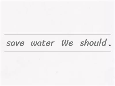 11과  We should save the earth.