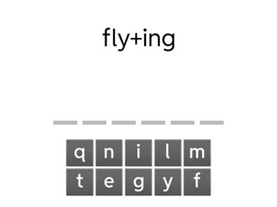  Change the Y to I Suffix Rule 