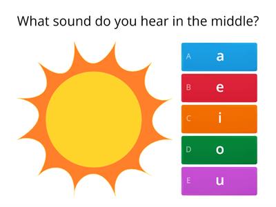 Short Vowel Sounds