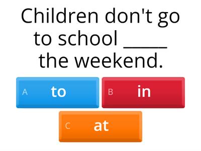 Movers - reading - part 4