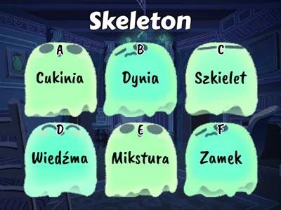 Translate Haloween words into polish