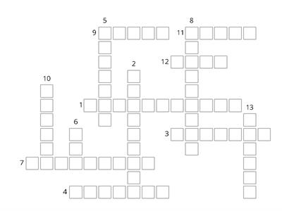 Crucigrama computación