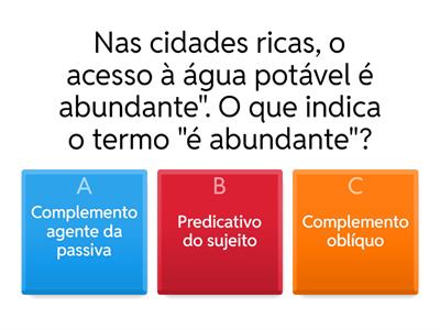 Funções sintáticas 