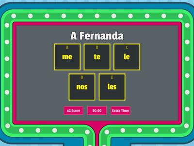 Indirect Object Pronouns with GUSTAR