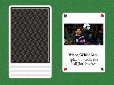 Past Continuous and Simple Past - When/While