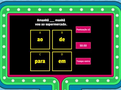 Português para estrangeiros - preposições