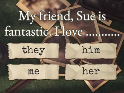 Subject & Object Pronoun