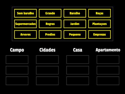 semelhanças e diferenças