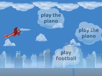 PU2 U7L1 Activities Vocabulary Airplane