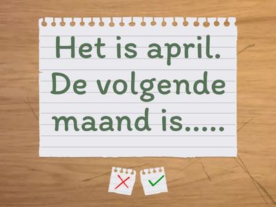 05 Maanden van het jaar / volgende vorige