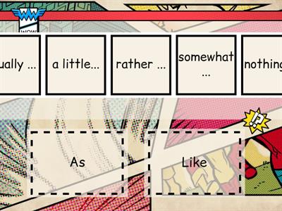 Advanced ways of comparison