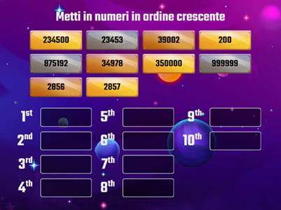 Numeri in ordine