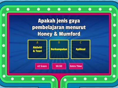 Gaya Pembelajaran Honey & Mumford