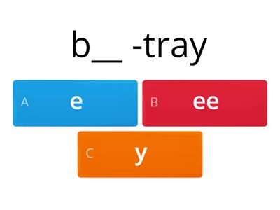 4.14 Do you use an open vowel or vowel team?