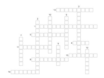 Nursing/Surgical Technician (Vocabulary List 5) Crossword Puzzle