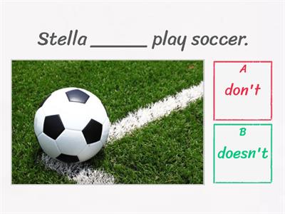 Present Simple (affirmative, negative)