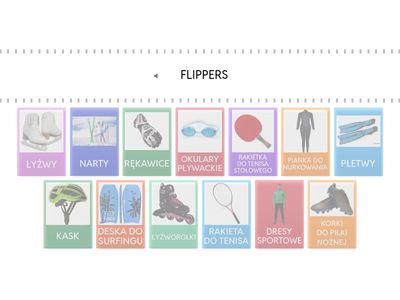 5 KLASA BRAINY, UNIT 3 , SPORTS EQUIPMENT