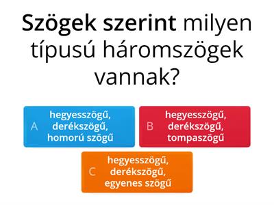 Háromszögek