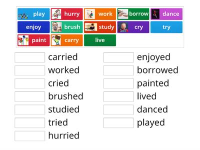 Past Simple Regular Verbs