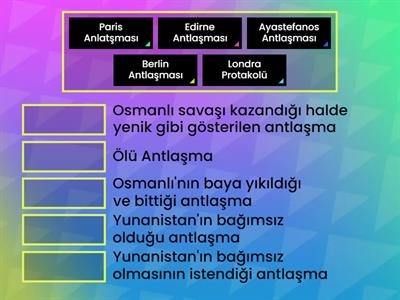 3. Ünite Antlaşmalar (1. Konu)