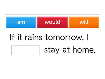 First Conditional Level 2