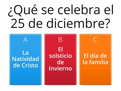 Fiestas de Diciembre 