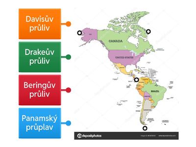 Amerika_průlivy průplavy