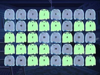 Upper and Lower Case Match up