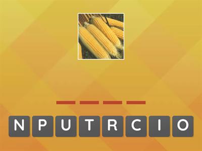 Food words!
