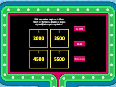 4.sınıf Matematik Doğal Sayılar