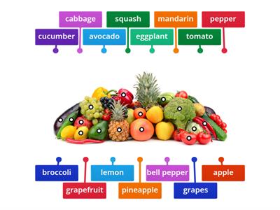 fruit and vegetables