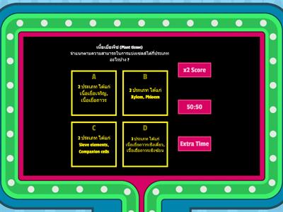 เนื้อเยื่อพืช (Plant Tissue)