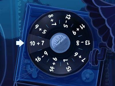 Примеры  до 20 с переходом через десяток