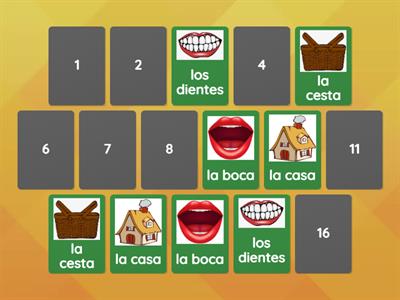 Caperucita Roja: shorter Identical matching pairs