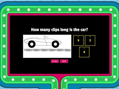 Measurement Exit Ticket - Length