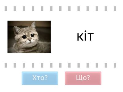  Хто чи що?