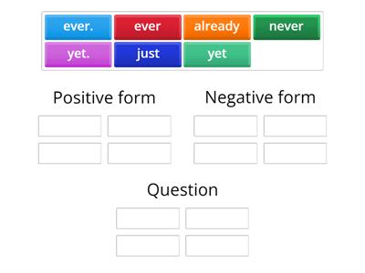 Present Perfect (time markers)