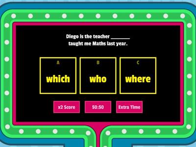  B1 - Relative pronouns 2